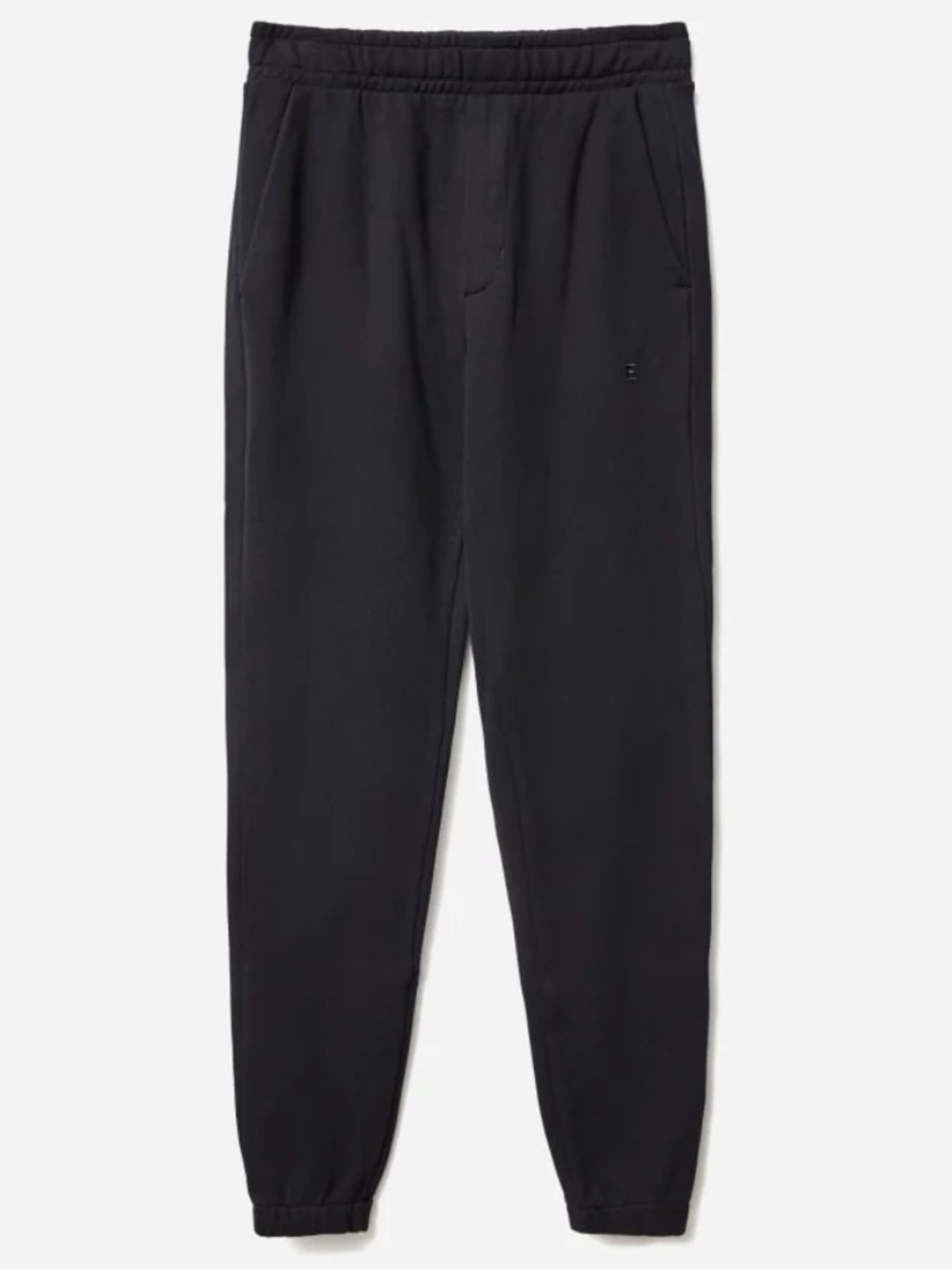 Men’s Everlane The Track Pant Jogger Sweatpants Black Size XS